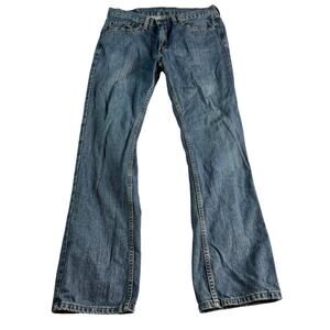Levi's 559 Relaxed Straight Jeans Mens 32x32 100% Cotton Medium Wash Denim